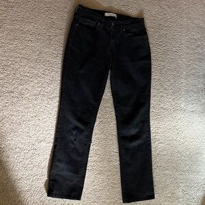 Levi's Women's Black Straight Leg 505 Jeans